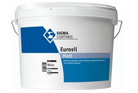 Bild von Sigma Eurosil Fassadenfarbe.